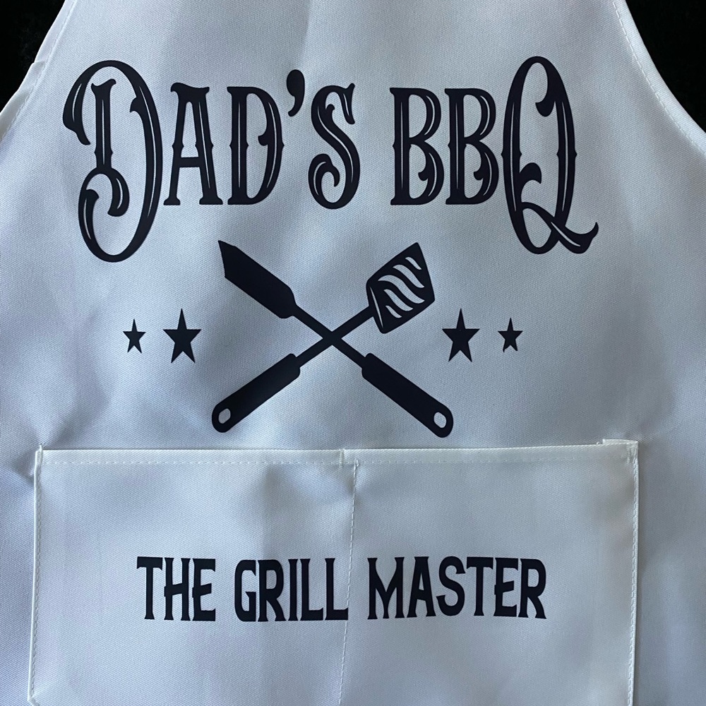 Dads grill master apron